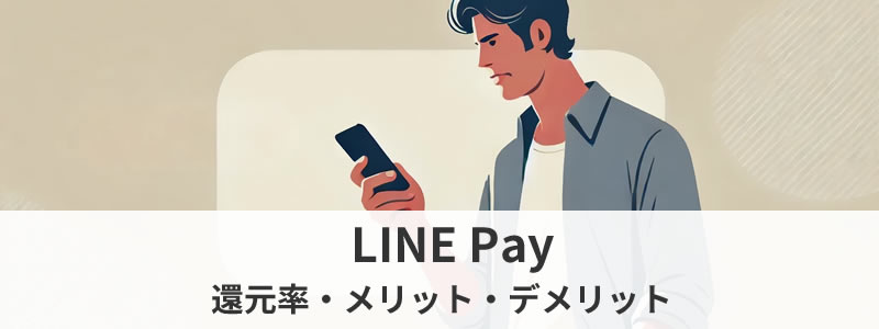 LINE Pay（ラインペイ）の還元率、メリット、デメリット、お得な使い方を紹介【2024年版】