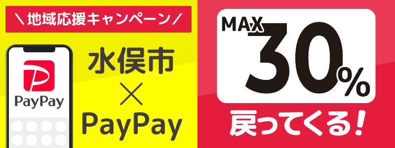 熊本県水俣市でPayPayキャンペーン終了【あなたのまちを応援プロジェクト】