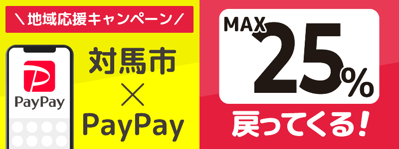 長崎県対馬市でPayPayキャンペーン終了【あなたのまちを応援プロジェクト】